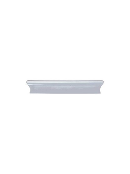 Glacier Cabinet Pull - 5 inch Center-to-Center in Polished Chrome.